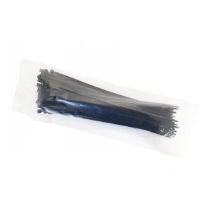 Kabelske vezice Nylon 300 x 4,8 mm 100 kos črne