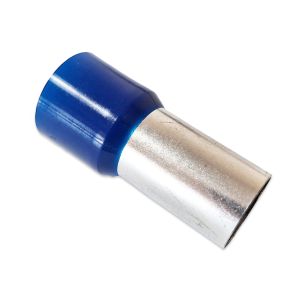 Votlica - izolirana, bakrena+pocinkana, modra 120 mm², L=48 mm