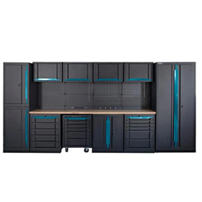 Premium 17 delni modularni sistem omar za delavnico/ delavniški sestav /pank za delavnico 