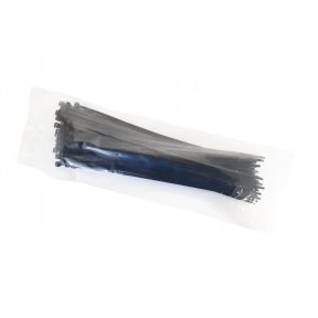Kabelske vezice Nylon 300 x 4,8 mm 100 kos črne