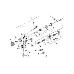 Priključek za material WA 200, 1/4" 