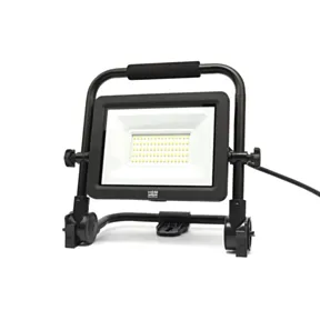 Dvojna LED gradbena svetilka 2 x 100 W s stojalom
