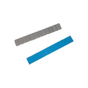 Uteži za centriranje aluminijastih platišč 12 x 5 gram, 50 delna garnitura