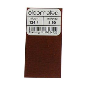 Elcometer 990 Kalibracijska folija: Rjava; 125 µm