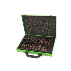 HSS svedri s 5% Kobalta 1 - 10 mm, 140 delni set