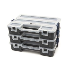 PVC organizator, škatle za drobne dele, 3 delni set
