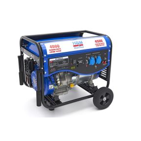 Generator 4300 W, 389 ccm, bencin, 2 x 230V, 12V