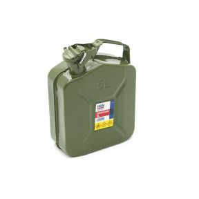 Kanister / posodaza gorivo / Jerrycan 5 lit, pločevinasti, zeleni