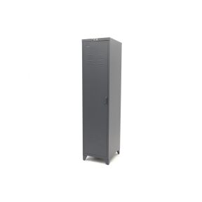 Kovinska garderobna omara, siva, 43 x 50 x 180 cm, locker/loker