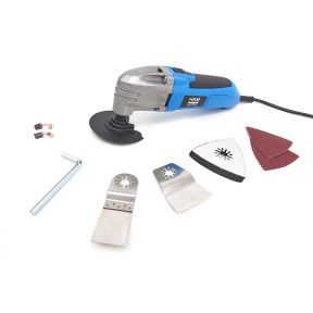Večnamensko nihajno orodje/multitool z dodatki, 200 W