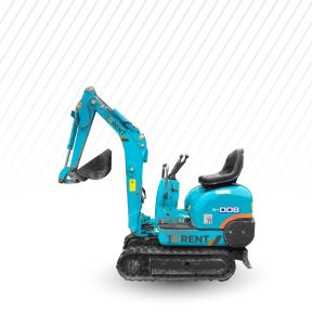 Mikro bager 980 kg Kubota  K-008/bager 1 tona
