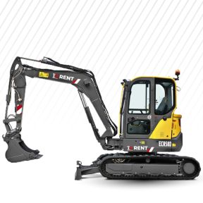 Midi bager 6T Volvo ECR 58-D/bager 6 ton