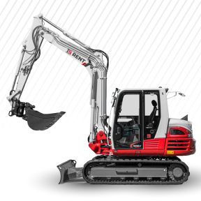 Midi bager 8,9T Takeuchi TB 290/najem bagra 9 ton