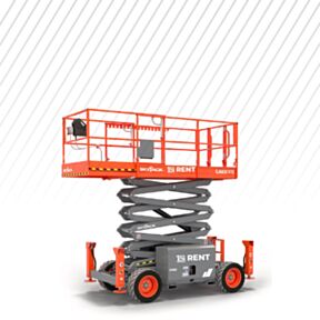Škarjasta dvižna terenska ploščad Skyjack SJ6832, 11.8 m