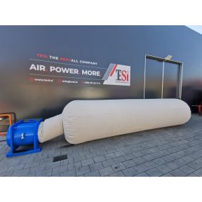 Prenosni ventilator z rokavnim filtrom, 17000 m3/h