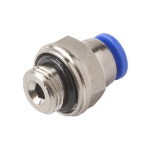 Plastični priključek ravni z navojem 1/8", 4/2,5 mm