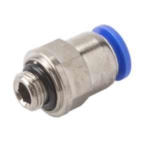Plastični priključek ravni z navojem 1/8", 8/6 mm