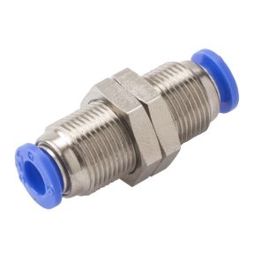 Plastični priključek vgradni 6/4 mm