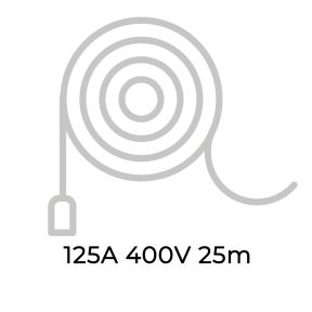 Najem 3-faznega kabelskega podaljška 125 A 400 V 25 m